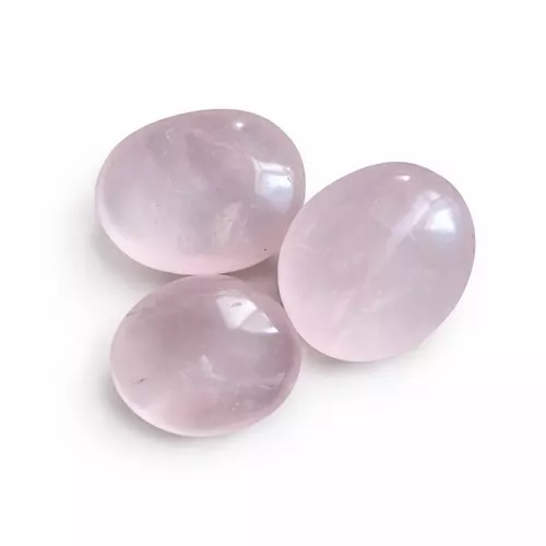 Quartz rose pierre polie – 3 cm